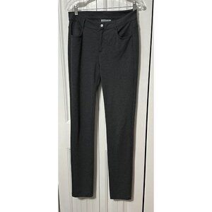 Athleta Women's Ponte Skinny Knit Casual Pants 6 Tall Charcoal Gray #439153